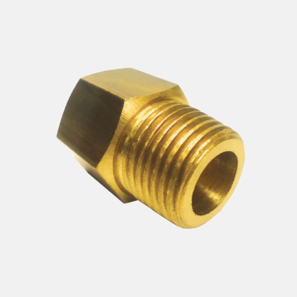 120B Conexión de Latón, Adaptador Hembra-Macho