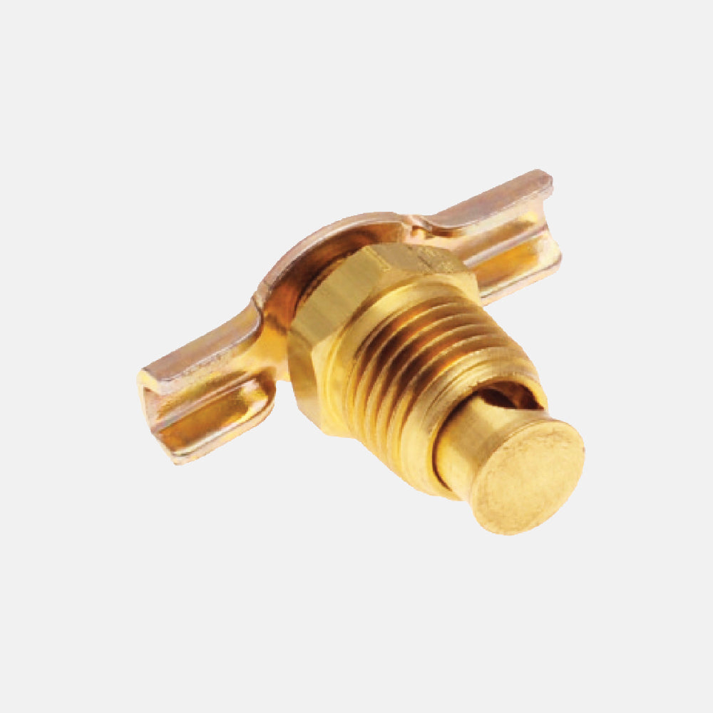 321E Conexión de Latón, Válvula de Purga