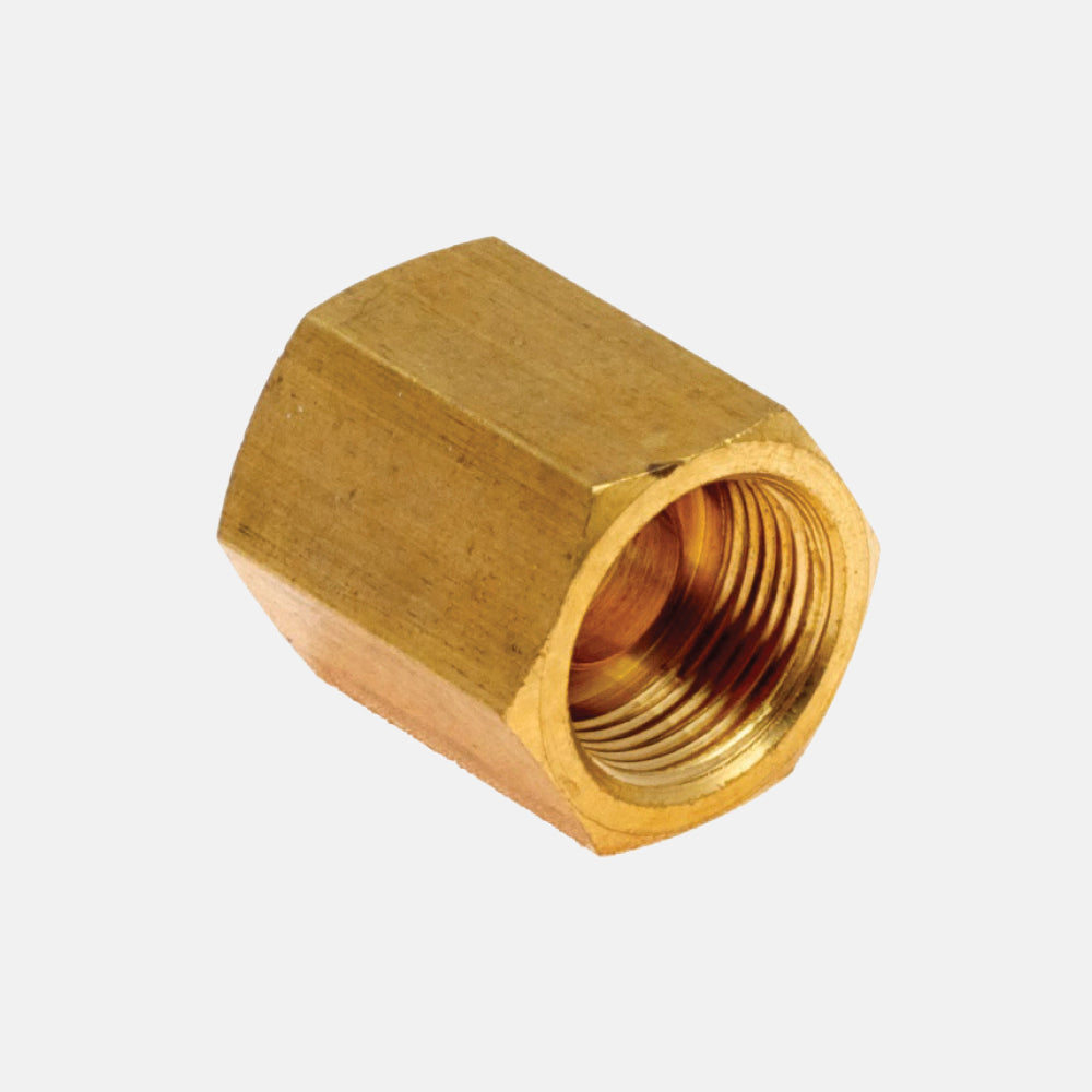 42W Conexión de Latón, Conector Unión Flared Invertida