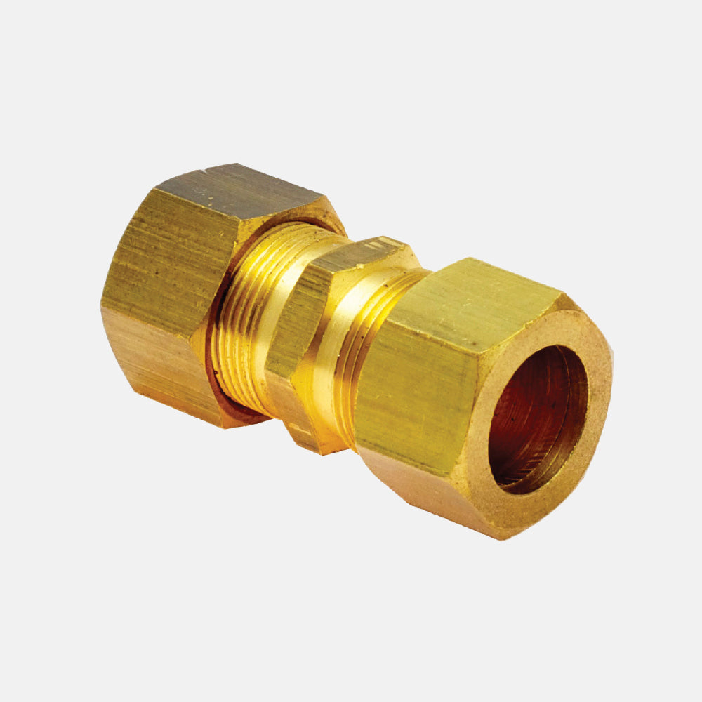 62F Conexión de Latón, Unión de Compresión