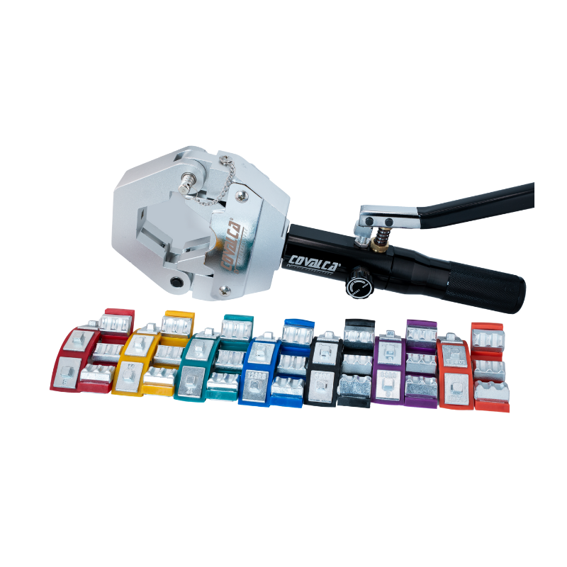 MAQUINA MANUAL DE PRENSAR MANGUERA DE AIRE ACONDICIONADO