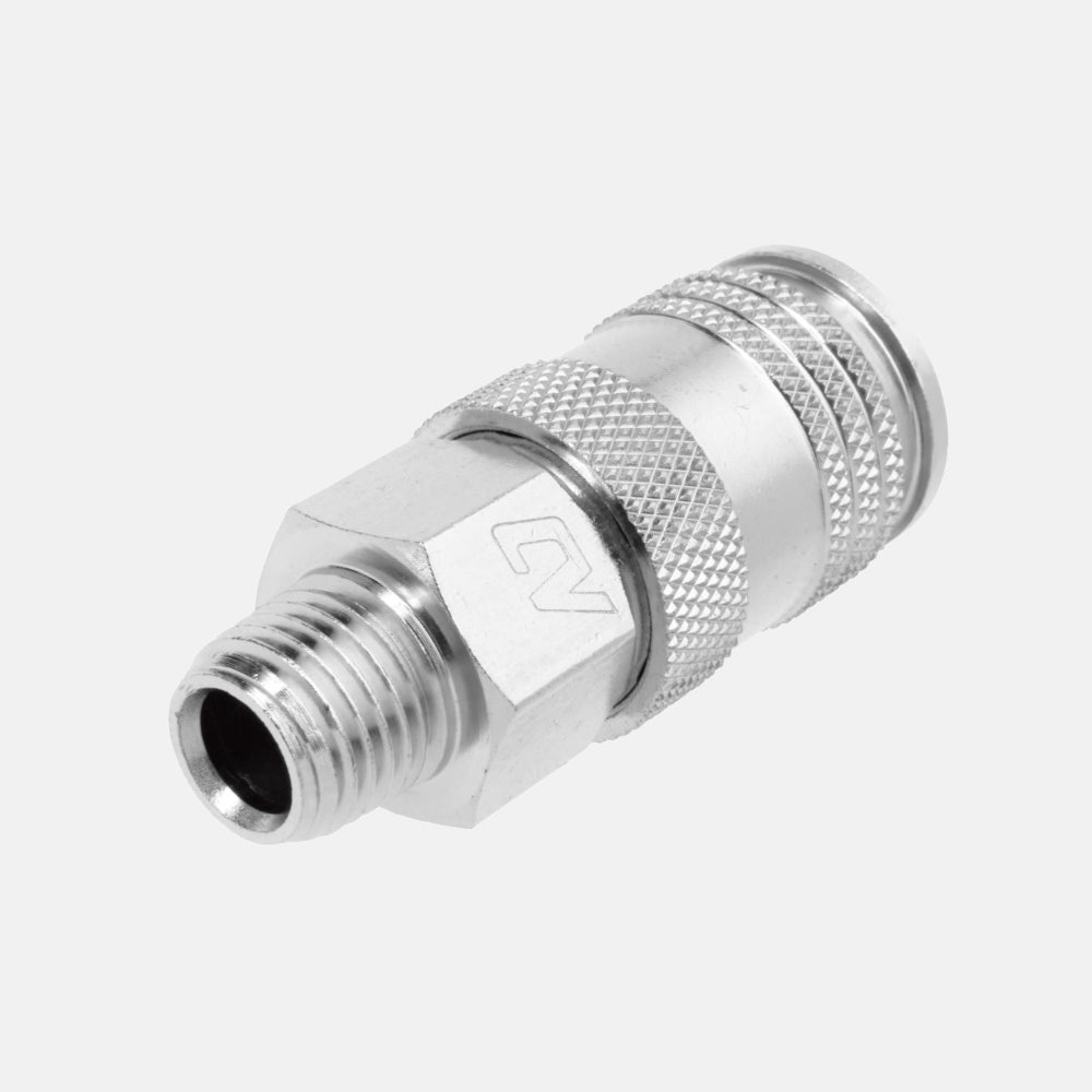CV71-M Acople Rápido Neumático Macho De 1/4″