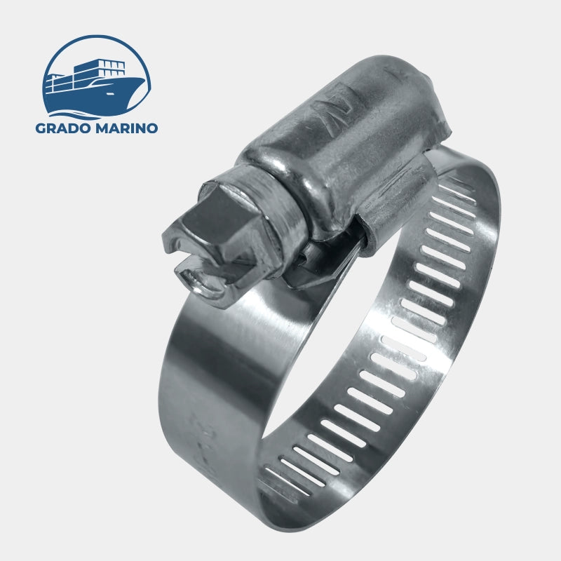 CV-SS Abrazadera 100% Acero Inoxidable AISI 316 Grado Marino