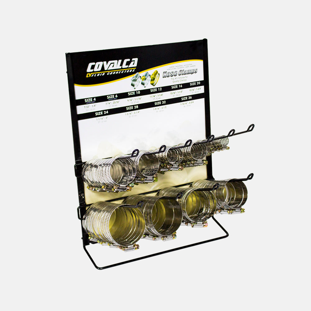 Exhibidor-Display de Abrazaderas