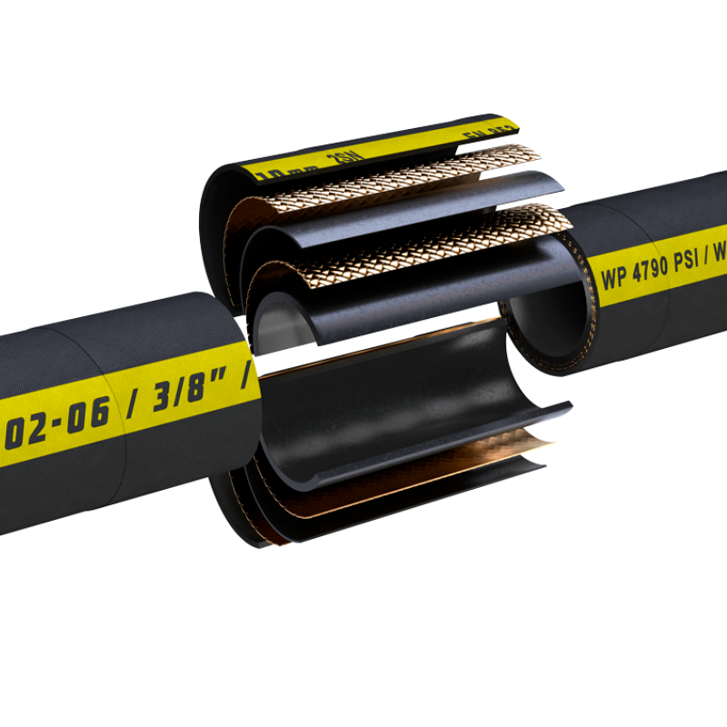 H0102 Manguera Hidráulica 2SN Excede SAE 100R2AT