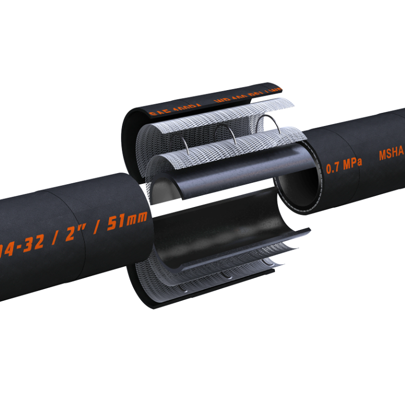 H0104 Manguera Hidráulica SAE 100R4 para Succión