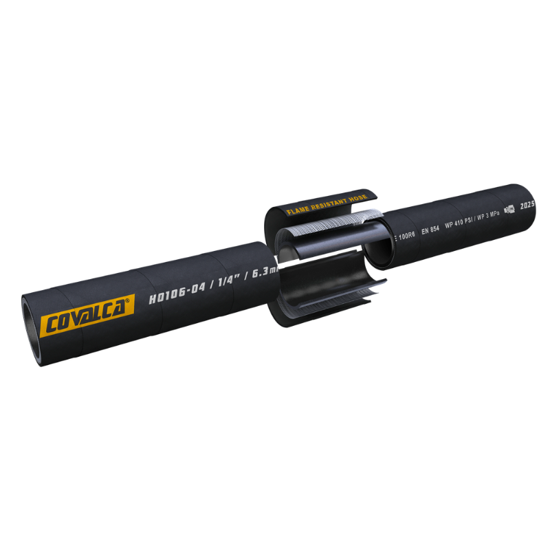 H0106 Manguera Hidráulica SAE 100R6 para gasolina