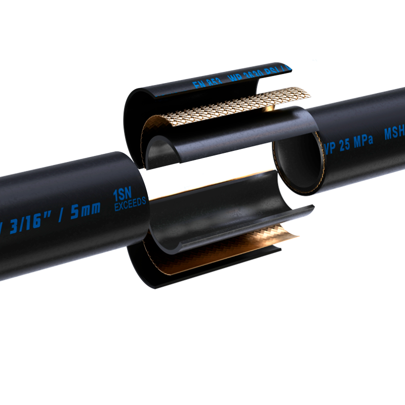 H01S1 Manguera Hidráulica 1SN Excede SAE 100R1, Cubierta Lisa