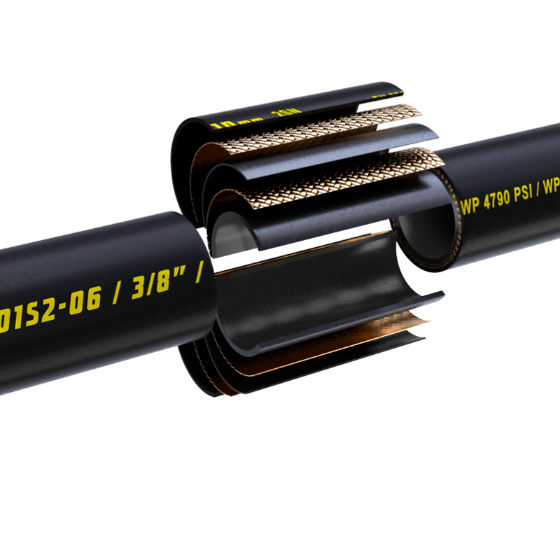 H01S2  Manguera Hidráulica 2SN Excede SAE 100R2, Cubierta Lisa