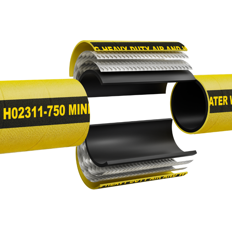 H02311 Manguera para Servicio General Aire Agua Trabajo Pesado