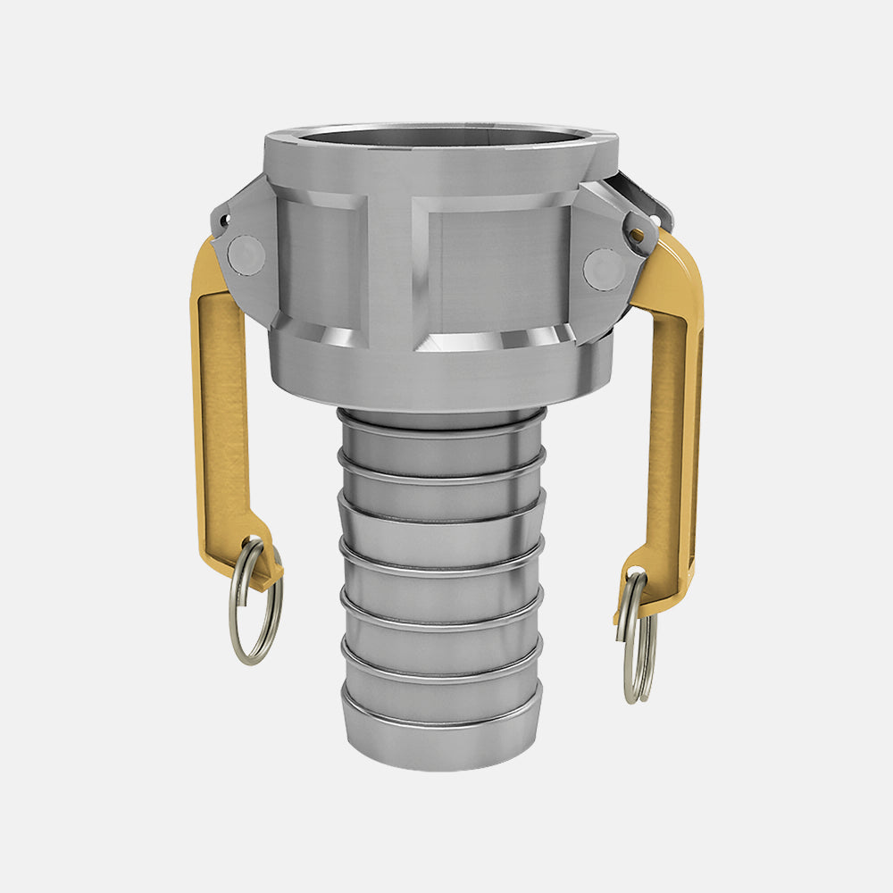 PART C Female x Barb Hose Coupling